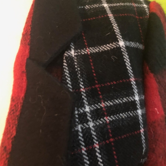 April, May Mixed Plaid Tailored Jacket - Picture 3 of 8